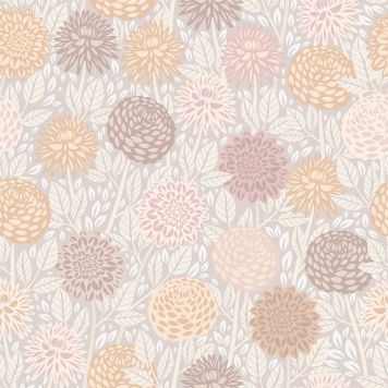 TAPET DAHLIA DREAM BRIGHT BEIGE