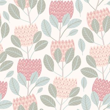 TAPET PROTEA GARDEN ROSA