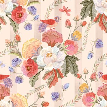 TAPET VICTORIAN BOUQUET BEIGE