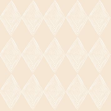 TAPET RHOMBOID BEIGE