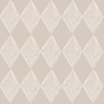 TAPET RHOMBOID SANDBEIGE