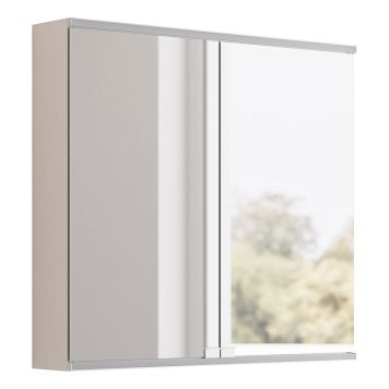 SPEGELSKÅP CAMARGUE ERA KULÖR LED MED ELUTTAG 80CM SAND