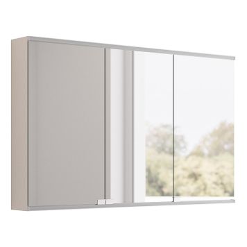 SPEGELSKÅP CAMARGUE ERA KULÖR LED MED ELUTTAG 120CM SAND