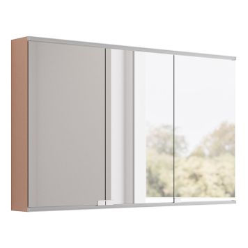 SPEGELSKÅP CAMARGUE ERA KULÖR LED MED ELUTTAG 120CM APRIKOS