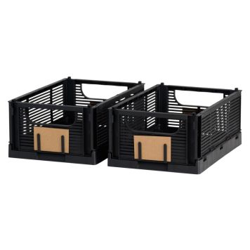 FÖRVARINGSLÅDA DAY SVART 2 ST 