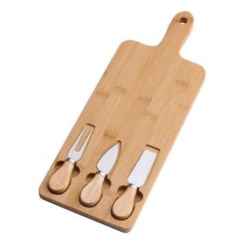 OSTBRICKA DAY BAMBU MED KNIVAR