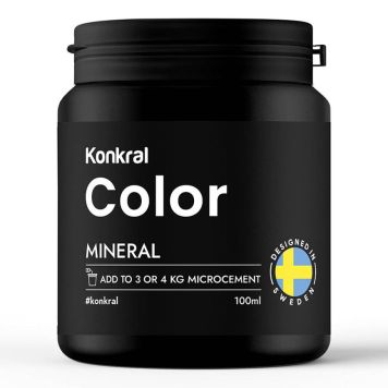 KULÖR KONKRAL TILL MICROCEMENT MINERAL 3-4KG