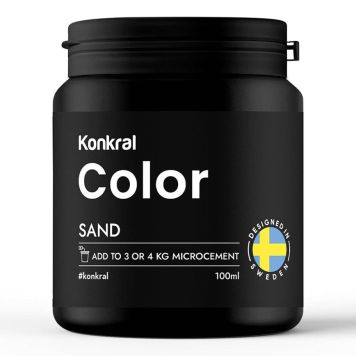 KULÖR KONKRAL TILL MICROCEMENT SAND 3-4KG