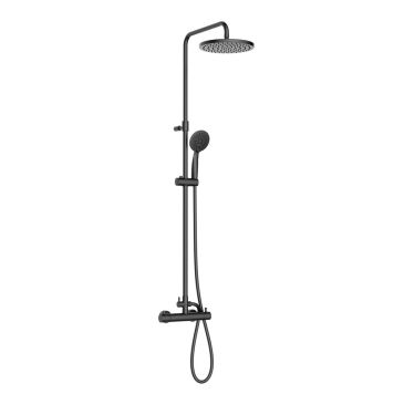 TAKDUSCHSET HABO MAGNOLIA SVART CC150