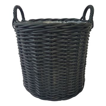 UTOMHUSKRUKA PIARDINO ROTTING Ø30CM SVART