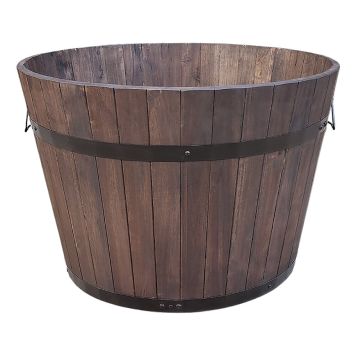 UTOMHUSKRUKA PIARDINO TRÄTUNNA 32X46CM MÖRKBRUN