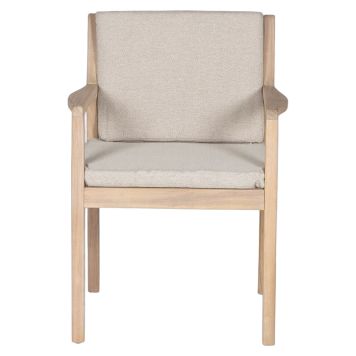 FÅTÖLJ SUNFUN INGMARSÖ ACACIA NATUR/BEIGE 