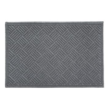 DÖRRMATTA RECAL KONTUR PARKETT 149X89CM GRÅ