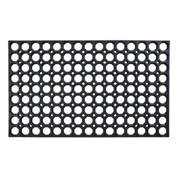 DÖRRMATTA RECAL HONEY COMB 60X40CM SVART