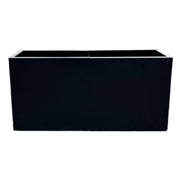 UTOMHUSKRUKA RECAL LACKERAD SVART 110X55X28CM