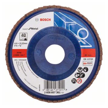 LAMELLSLIPSKIVA BOSCH 115MM K40