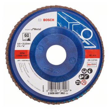 LAMELLSLIPSKIVA BOSCH 115MM K60