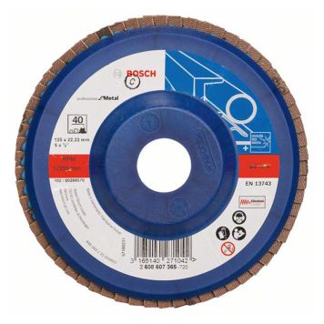 LAMELLSLIPSKIVA BOSCH 125MM K40
