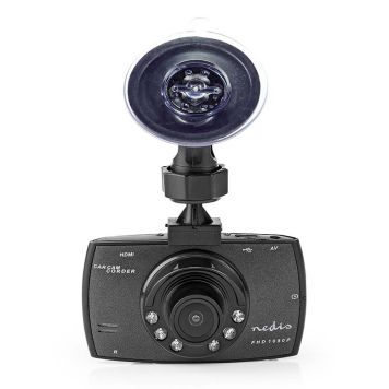 BILKAMERA NEDIS MED PARKERINGSCENSOR 1080P FULL HD 120° SVART