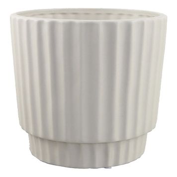 INOMHUSKRUKA PIARDINO FREYA IVORY Ø14CM VIT