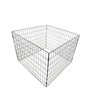 KOMPOSTGALLER 90X90X70CM SVART