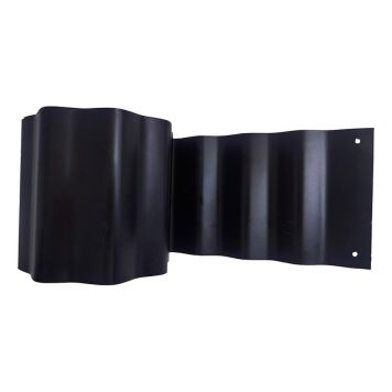 RABATTKANT 500X16CM SVART