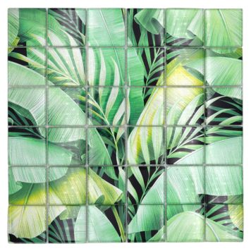 MOSAIK WELSCHEIT JUNGLE FOREST GREEN  BLANK 0,089M ²/KRT