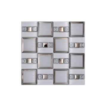 MOSAIK WELSCHEIT DIAMOND MIX WHITE BLANK 0,09M²/KRT