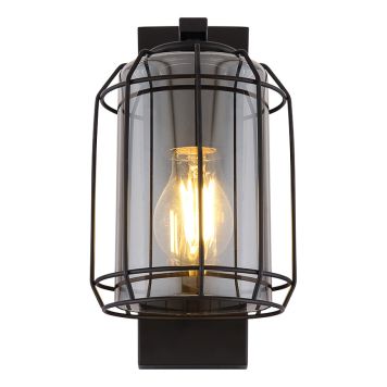 VÄGGLAMPA GLOBO KAMMI 130X250 SVART