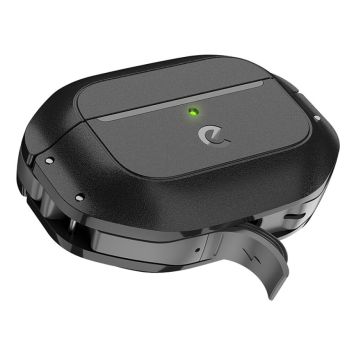 FODRAL TILL AIRPODS PRO2 KEYBUDZ ELEMENT SERIES SVART