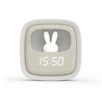 VÄCKARKLOCKA MOB BILLY CLOCK GRÅ