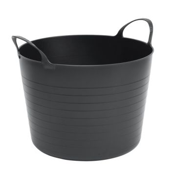 TRÄDGÅRDSKORG VENTURA FLEXI 40L SVART