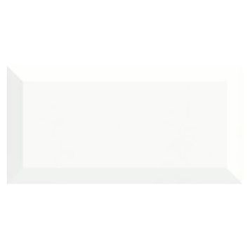 KAKEL METRO VIT BLANK MED FASADE KANTER 10X20CM 1M2
