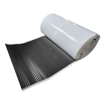 SKORSTENSTÄTNING ALUMINIUM 300X5000MM SVART