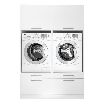 TVÄTTMASKINSSKÅP RESPEKTA 134,8CM