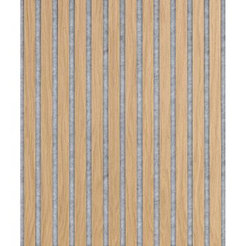 AKUSTIKPANEL NQD ORIOLE LJUS EK GRÅ FILT 2420X600X21MM