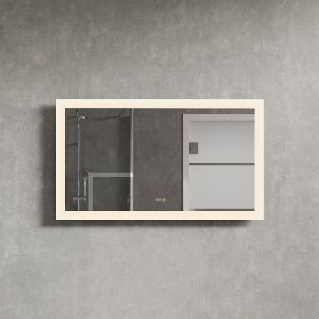 SPEGEL SOLID CAST LA-120 MED BLUETOOTH HÖGTALARE 120 CM