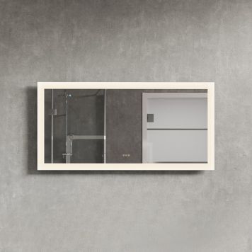 SPEGEL SOLID CAST LA-140 MED BLUETOOTH HÖGTALARE 140 CM