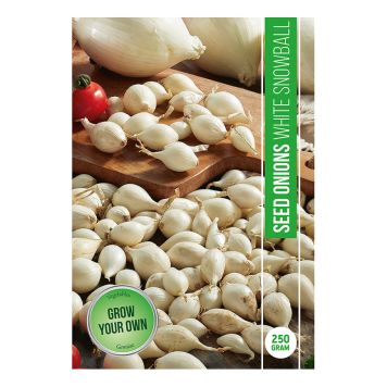 GRÖNSAKSFRÖ LÖK VIT SNOWBALL 250G