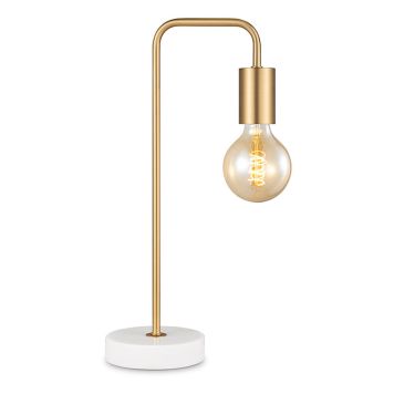 BORDSLAMPA HOME SWEET HOME NOBLE MARMOR GULD
