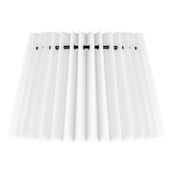 LAMPSKÄRM HOME SWEET HOME PLISSERAD 20CM VIT