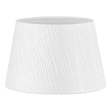 LAMPSKÄRM HOME SWEET HOME STRUKTURMÖNSTRAT PAPPER 20CM VIT