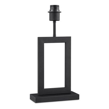 BORDSLAMPA HOME SWEET HOME JONG FYRKANTIG E27 SVART