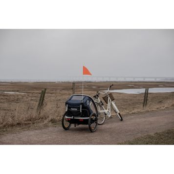 CYKELVAGN HAMAX OUTBACK MARINBLÅ/VIT