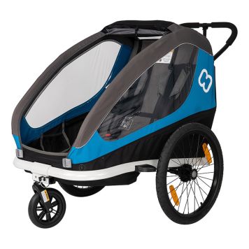 CYKELVAGN HAMAX TRAVELLER BLÅ/GRÅ