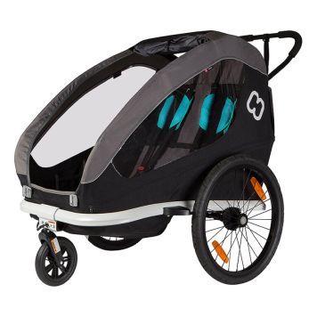 CYKELVAGN HAMAX TRAVELLER SVART/GRÅ