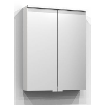 SPEGELSKÅP SVEDBERGS BLOC LED U-BELYSNING UTTAG VIT 55CM