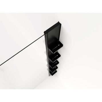 DUSCHFÖRVARING SVEDBERGS SKOGA SVART MATT 