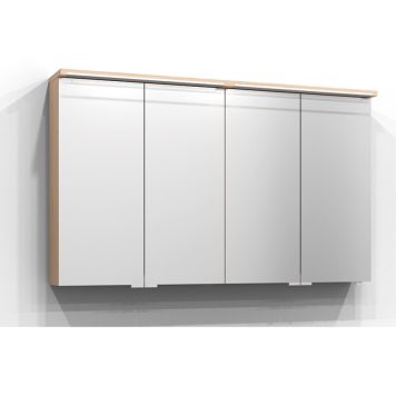 SPEGELSKÅP SVEDBERGS SKURU S/U LED UTTAG EK 120CM