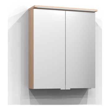 SPEGELSKÅP SVEDBERGS SKURU S/U LED J-UTTAG EK 60CM